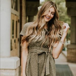 Roolee Vintage floral print dress